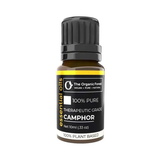 The Organic Forest Pure Vegan Camphor Essential Oil (10ml)