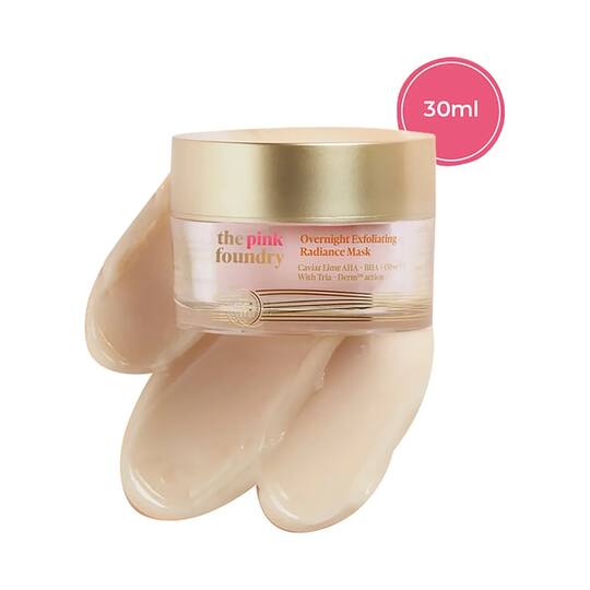 The Pink Foundry Overnight Exfoliating Radiance Mask (30ml)