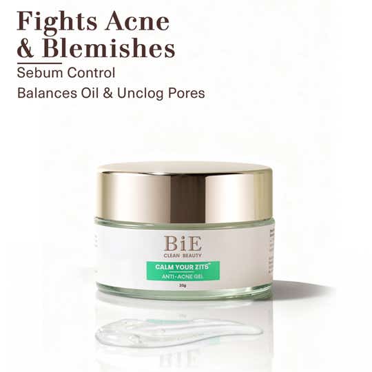 BiE Calm Your Zits - Anti Acne Gel for Spot Correction and Pimple Marks (20g)
