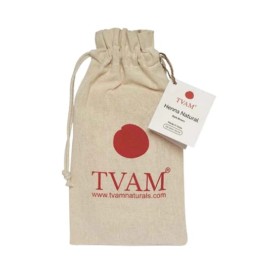 TVAM Henna Natural Hair Color - Dark Brown (100g)