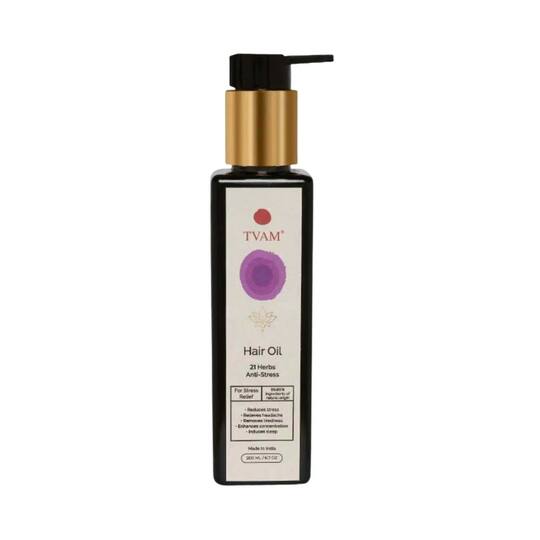 TVAM 21 Herbs Anti Stress Hair Oil (200ml)