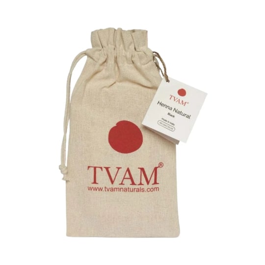 TVAM Henna Natural Hair Color - Black (100g)