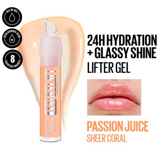Maybelline New York Lifter Oil In Gel Lip Gloss - Passion Juice (6.6 ml)
