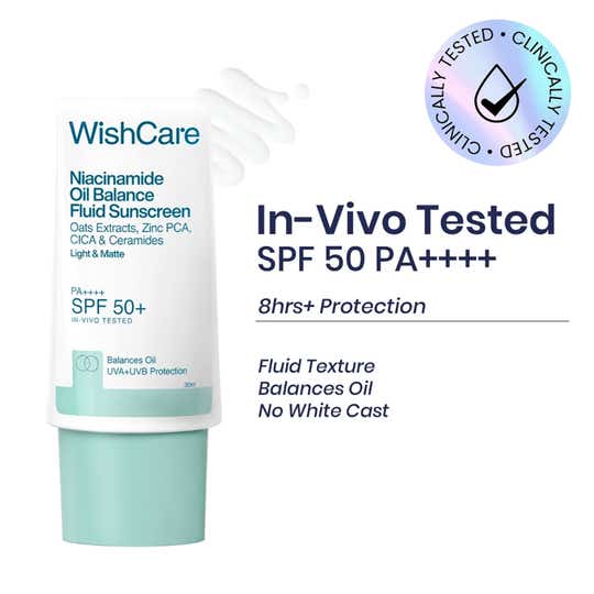 Wishcare Niacinamide Oil-Balance Sunscreen SPF50+ PA++++ (30 ml)