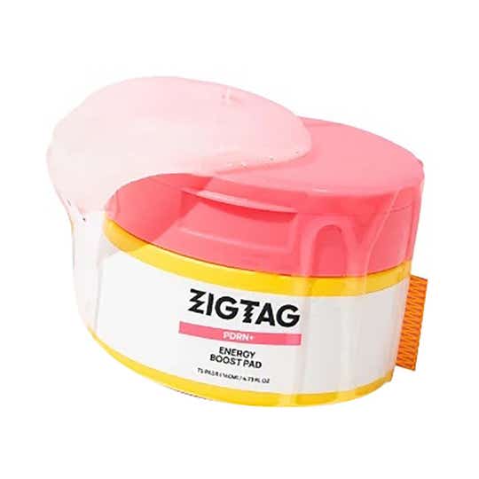 ZIGTAG PDRN+ Energy Boost Toner Pads, Revitalizing Hydration for Dull Skin (140 ml)