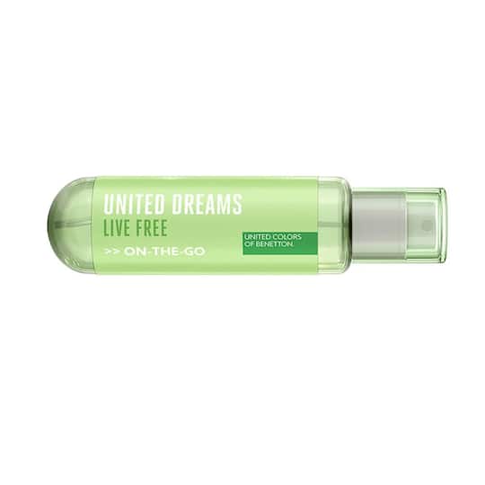 United Colors Of Benetton On-The-Go United Dreams Live Free For Women Eau De Toilette (30ml)