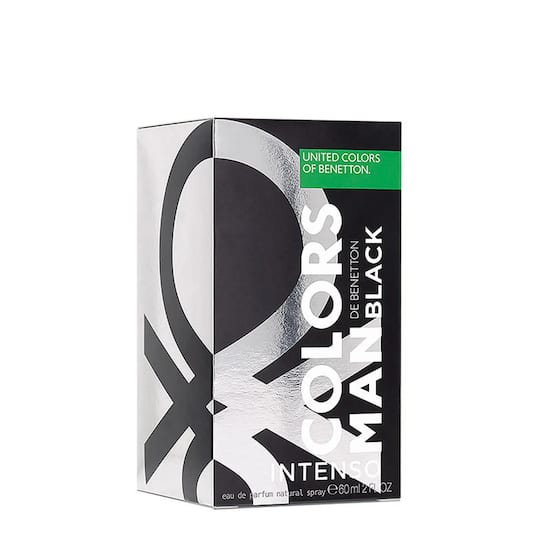 United Colors Of Benetton Colors Black For Men Intenso Eau De Parfum (60ml)