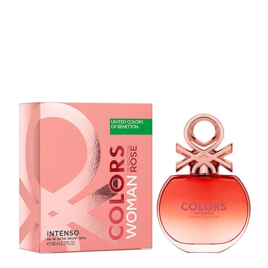 United Colors Of Benetton Colors Rose For Women Intenso Eau De Parfum (80ml)