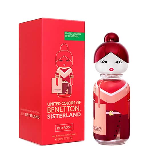 United Colors Of Benetton Sisterland Red Rose Eau De Toilette (80ml)