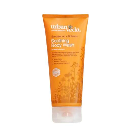 Urban Veda Soothing Ayurvedic Sandalwood Body Wash (200ml)