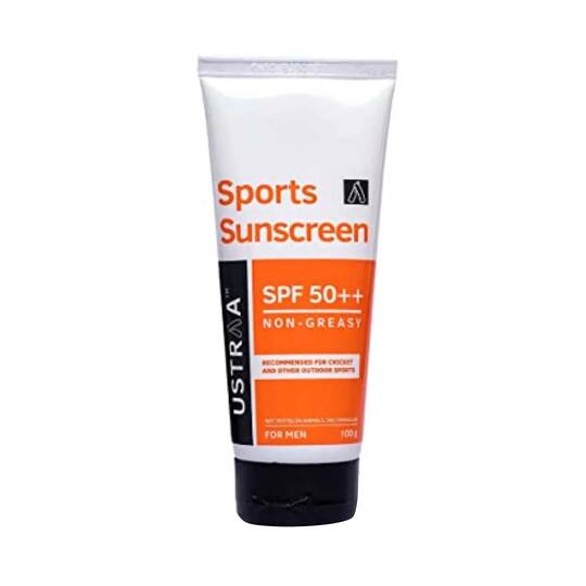 Ustraa Sports SPF 50++ - Non Greasy Sunscreen - (100g)