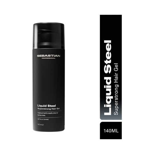 Sebastian Professional Liquid Steel Strong Hold Hair Styling Gel (140 ml)