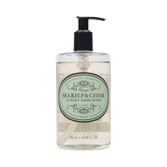 NATURALLY EUROPEAN Somerset Sea Kelp & Cedar Hand Wash (500 ml)