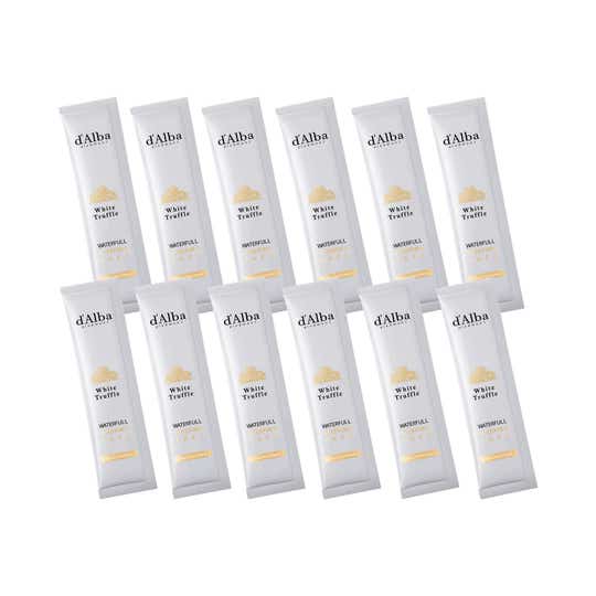 d'Alba Piedmont Italian White Truffle Waterfull Vegan Sleeping Pack (12 pcs)