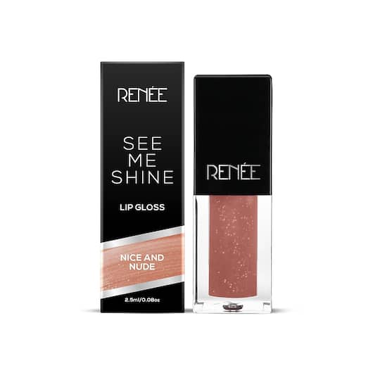RENEE See Me Shine Lip Gloss - Nice And Nude (2.5ml)