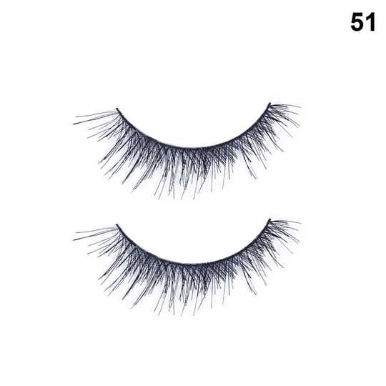Bronson Professional Eyelashes - 51 Black (1 Pair)