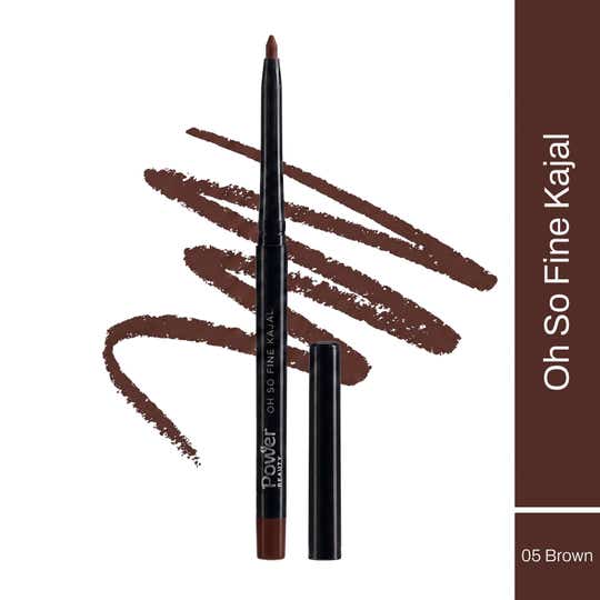 Power Beauty Oh So Fine Kajal - Brown 02 (0.3 g)