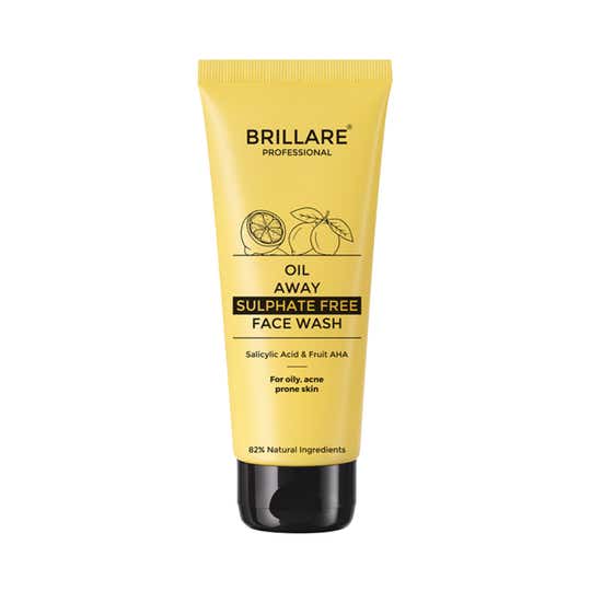 Brillare Oil Away Sulfate Free Face Wash Acne Prone Skin (100 ml)