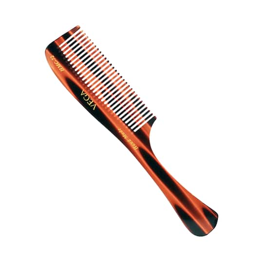 Vega Tortoise Shell Handmade Grooming Hair Comb for Men and Women (HMC-72) (42 g)