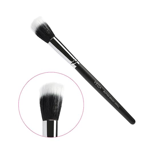 Vega Buffer Brush for Blending of Face Powder Blending Makeup Brush Small (PB-17) (18 g)