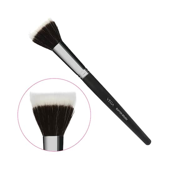 Vega Buffer Brush for Blending of Face Powder Buffer Makeup Brush Large (PB-11) (37 g)