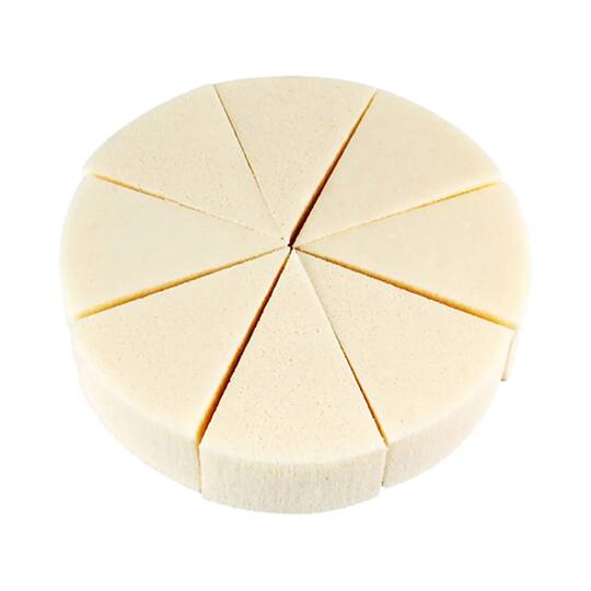 Vega 8 Cosmetic Sponge Wedges for Concealer Foundation Powder Applicator (MW-08) (26 g)