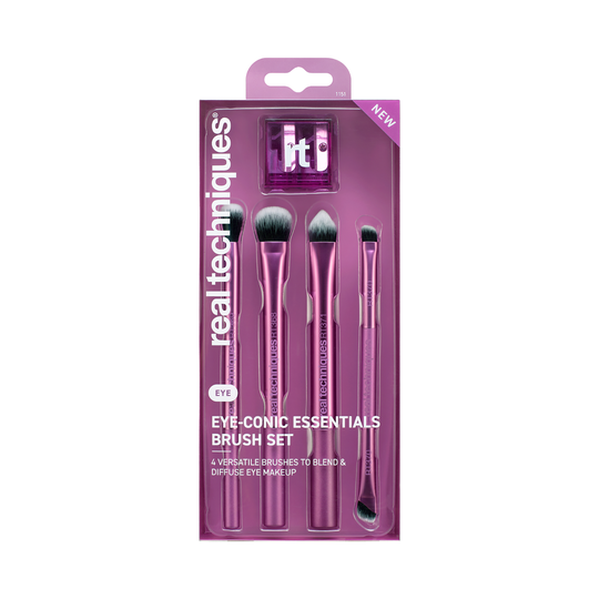 Real Techniques Eye-Conic Blending Essentials Brush Set (4 pcs)