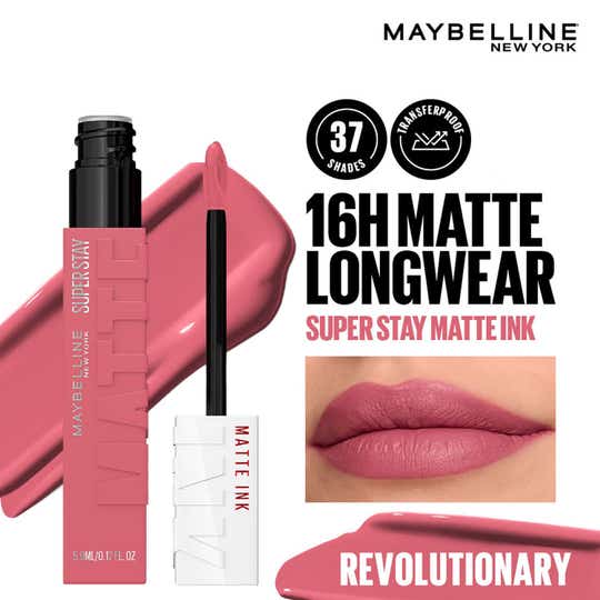 Maybelline New York Super Stay Matte Ink Liquid Lipstick - Revolutionary (5 ml)