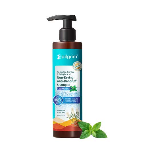 Pilgrim Australian Tea Tree & Salicylic Acid Cool Menthol Anti-Dandruff Shampoo (200 ml)