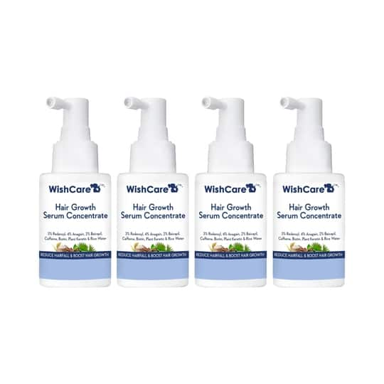 WishCare Hair Growth Serum Concentrate - Pack of 4