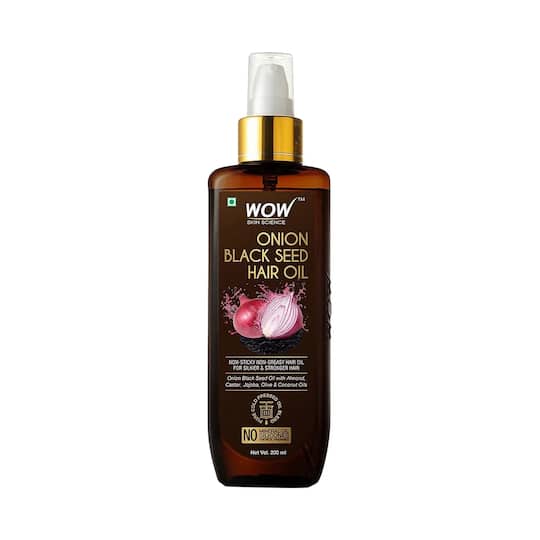 WOW SKIN SCIENCE Onion Black Seed Hair Oil (200ml)