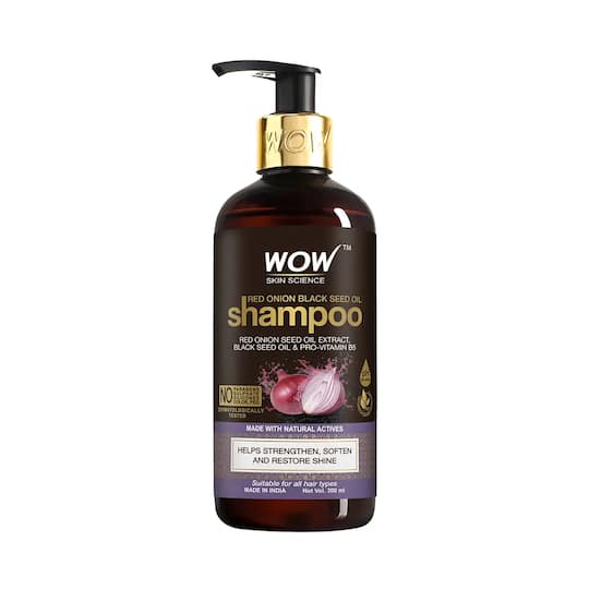 WOW SKIN SCIENCE Onion Black Seed Oil Shampoo (300ml)