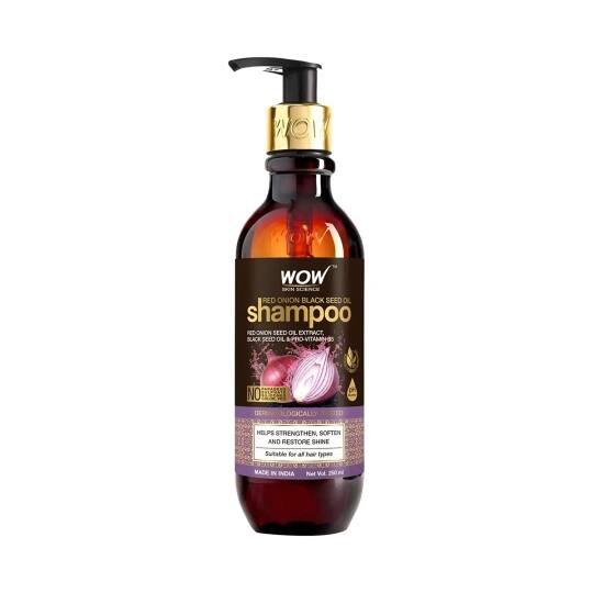 WOW SKIN SCIENCE Red Onion Black Seed Oil Shampoo (250ml)