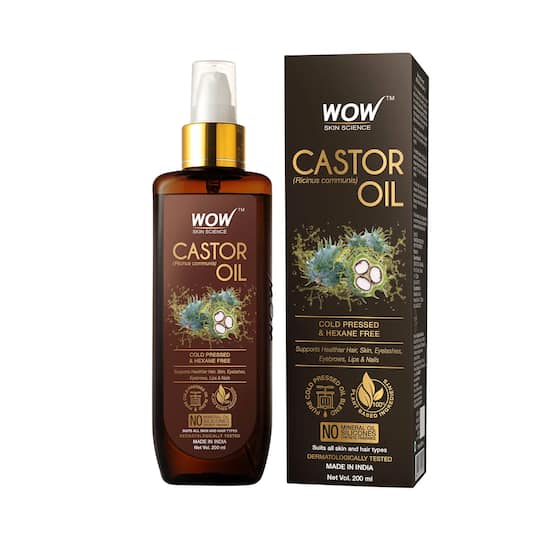 WOW SKIN SCIENCE Castor Hair Oil (200ml)