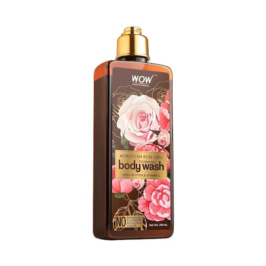 WOW SKIN SCIENCE Rose Otto Foaming Body Wash (250ml)
