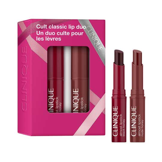 Clinique Cult Classic Lip Duo Almost Lipstick Set (2 pcs)
