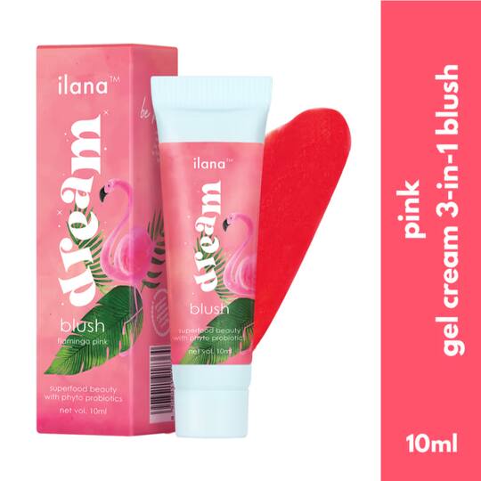 Ilana Dream Blush Cheek Lip Tint - Flamingo Pink (10ml)