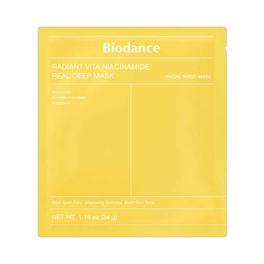 Biodance Radiant Vita Niacinamide Real Deep Mask (34 g)