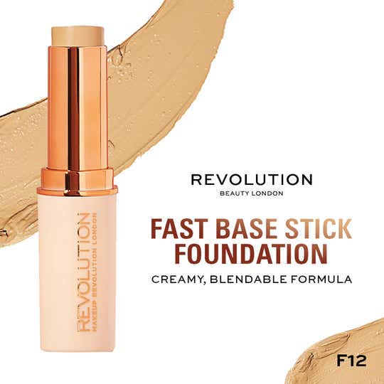 Makeup Revolution Fast Base Stick Foundation - F7 (6.2 g)