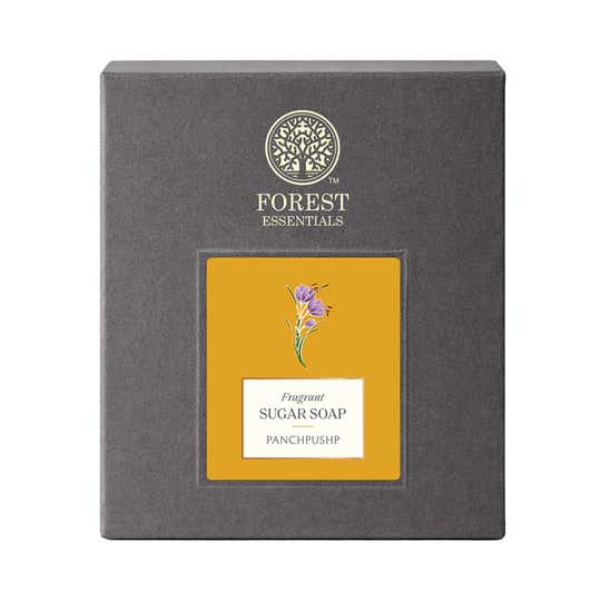 Forest Essentials Luxury Sugar Soap Panchpushp (125 g)