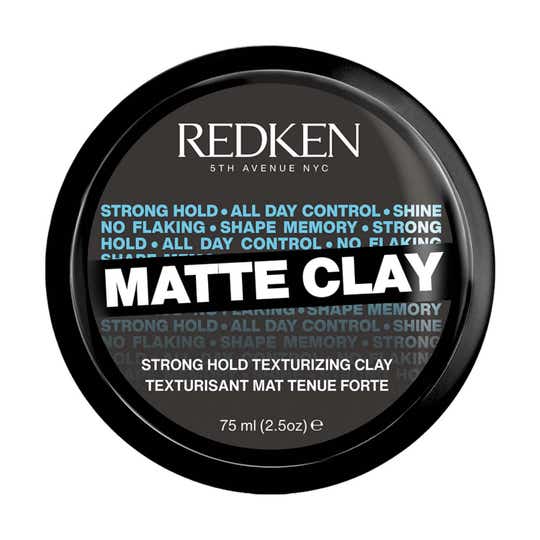 REDKEN Matte Clay Strong Hold,Styling Clay For Hairstyles That Lasts All Day (75 ml)
