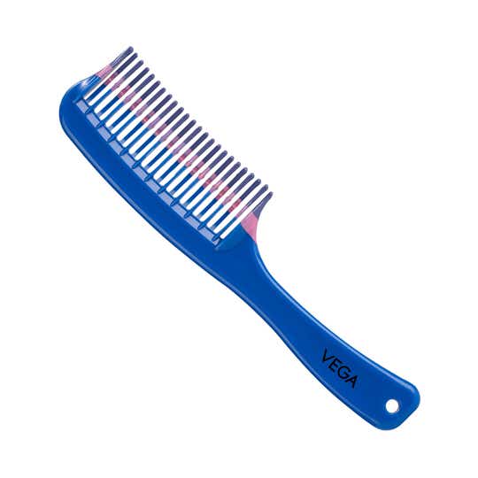 Vega Detangling Comb with 2 Row Teeth for Women & Men (1265)