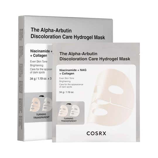 COSRX The Alpha-Arbutin Discoloration Care Hydrogel Mask (3 pcs)