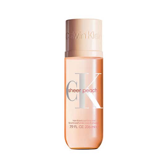Calvin Klein Sheer Peach Unisex Hair & Body Perfume Mist (236 ml)