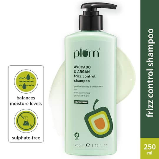 Plum Avocado & Argan Frizz Control Shampoo (250ml)