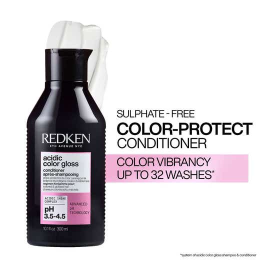 REDKEN Acidic Color Gloss Conditioner,For Color Protection & Shine (300 ml)