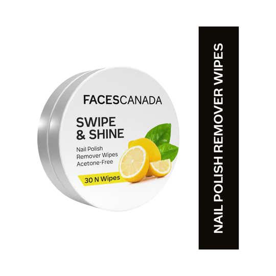 Faces Canada Swipe & Shine Nail Polish Remover Wipes (30 pcs)