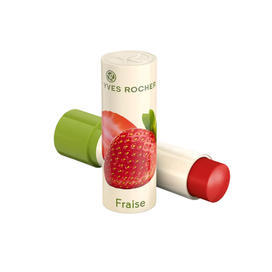 Yves Rocher Lip Balm Nourishing Strawberry (4.8g)