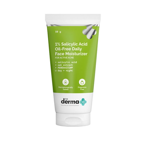 The Derma Co 1% Salicylic Acid Oil-Free Moisturizer (50g)