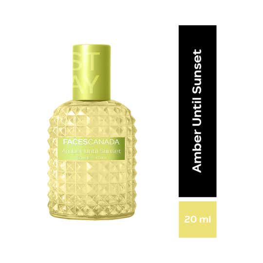 Faces Canada Stay Amber Until Sunset Eau de Parfum Mini for Women (20 ml)